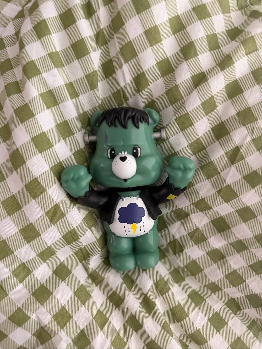 Care Bears x Universal Monsters Grumpy Bear as Frankenstein